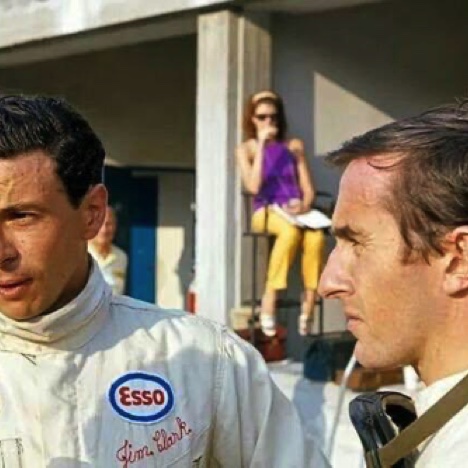 Monza 1966 : avec Jackie sous le regard d'une admiratrice